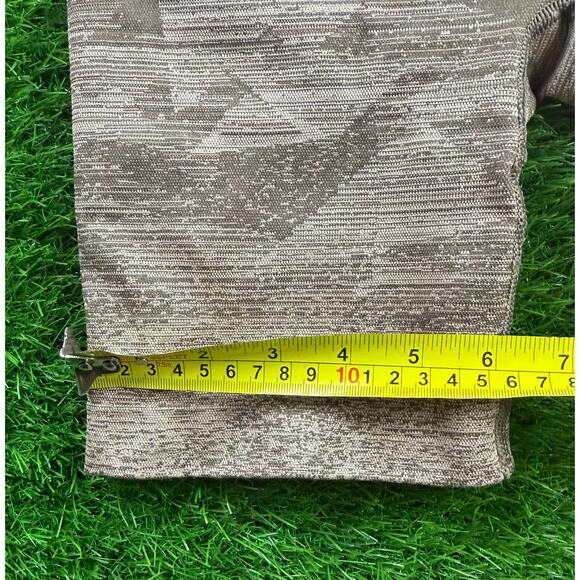 Gymshark Seamless High Waist Biker Shorts Brown Geo Camo Workout Women’s Sz S - Picture 5 of 8